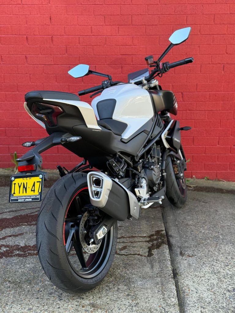 2024 CFMOTO 450NK,Demo, Factory Warranty